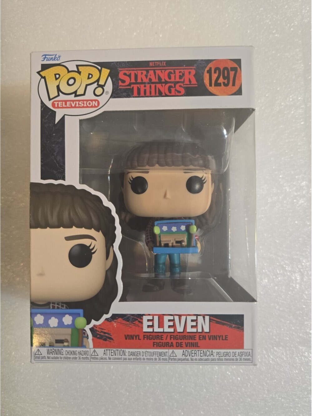 Funko Pop! Vinyl:Television Stranger Things - Eleven #1297 Vaulted NIB